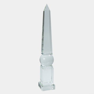 Emma Tall Crystal Obelisk