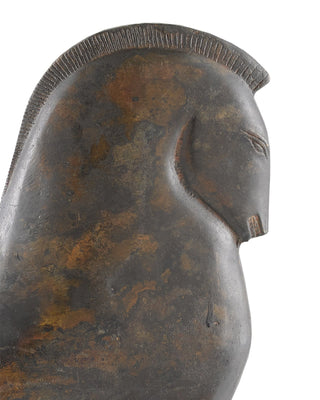 Assyrian Horse Bronze, alternate view 2