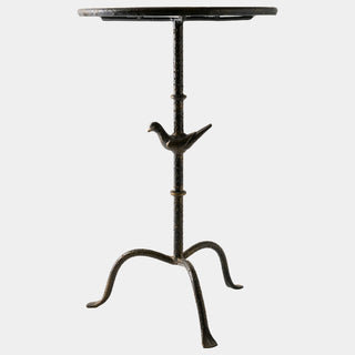Giorgio Side Table, Bronze, side view