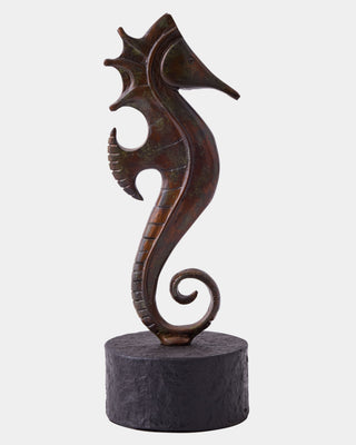 Cava Marino Finned Sculpture, side view