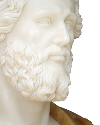 Thanos Marble Bust Sculpture, alternate view 2