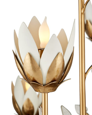 Star Magnolia Large Chandelier, alternate view 3