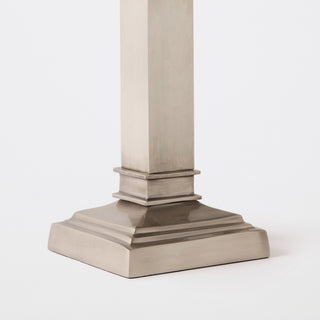 Cast Metal Table Lamp, base detail