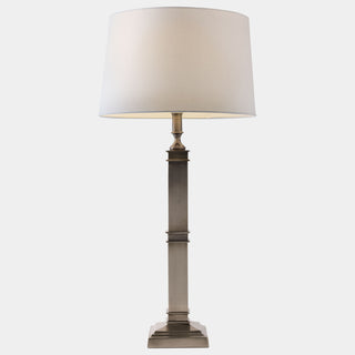 Cast Metal Table Lamp, light detail