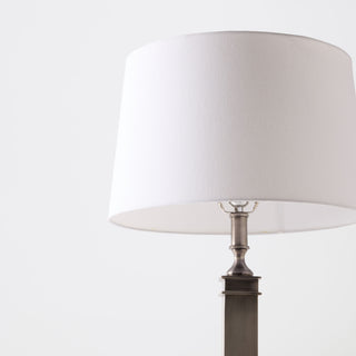 Cast Metal Table Lamp, shade detail