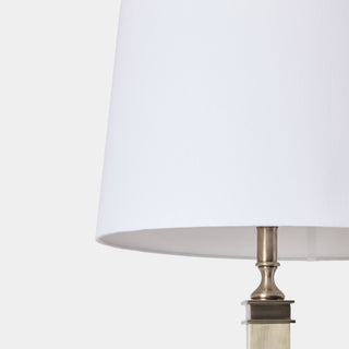Cast Metal Floor Lamp, shade detail
