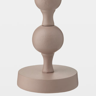 Bobbin Totem Candlesticks, Pink, base detail