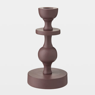 Bobbin Totem Candlesticks, Pink, side view