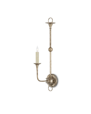 Nottaway Bronze Single-Light Wall Sconce in wrought iron