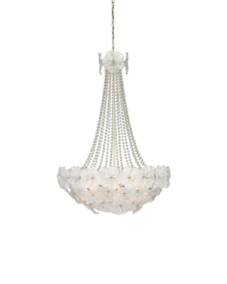 Mallow Empire Chandelier in champagne and glass