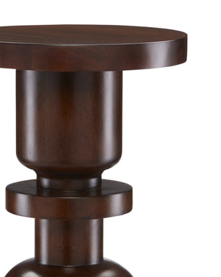 Sasha Walnut Drinks Table, alternate view 2