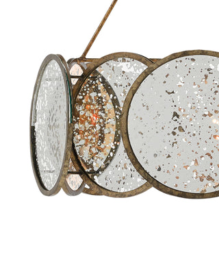 Oliveri Bronze Chandelier, alternate view 2