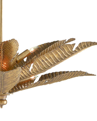 Tropical Gold Semi-Flush Mount, alternate view 2