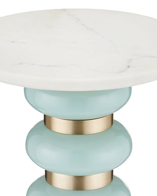 Lambent Turquoise Drinks Table, alternate view 3