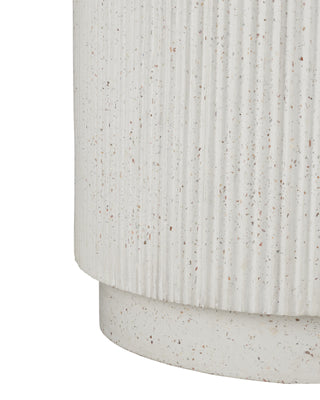 Ridge Large Ivory Terrazzo Planter, alternate view 3