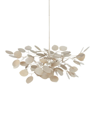 Lunaria Small Silver Chandelier, alternate view 4