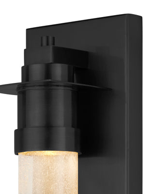 Provence Black Outdoor Wall Sconce, alternate view 2