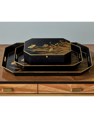 Glasshouse Tole Tray Set of 2, alternate view 8
