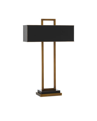 Otto Brass Table Lamp in oil rubbed bronze and metal