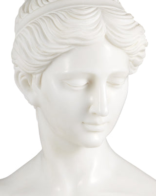 Thea Marble Bust Sculpture, alternate view 2