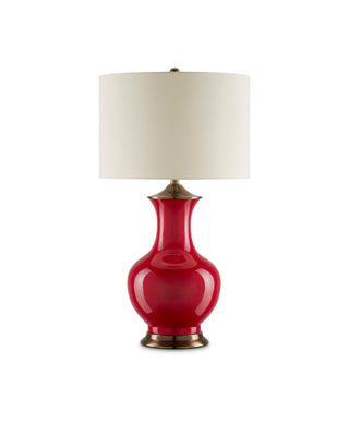 Lilou Red Table Lamp, alternate view 4