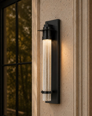 Provence Black Outdoor Wall Sconce, alternate view 7