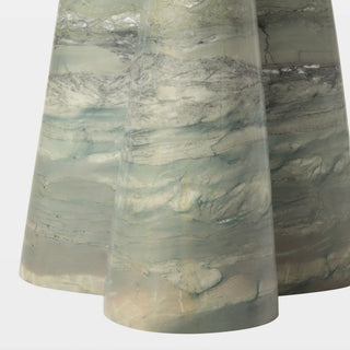 Trinidad Side Table, Green, base detail