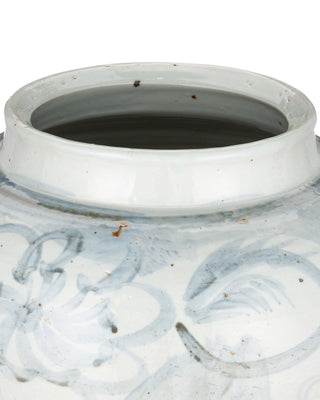 Ming-Style Countryside Large Preserve Pot, alternate view 2