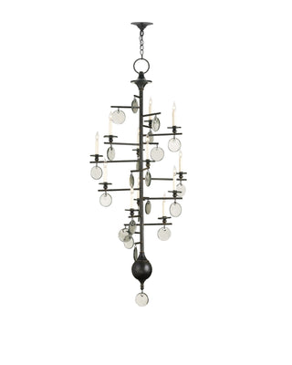 Sethos Large Black Chandelier, alternate view 3
