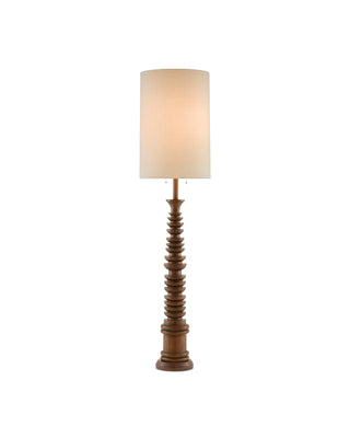 Malayan Natural Floor Lamp, alternate view 3