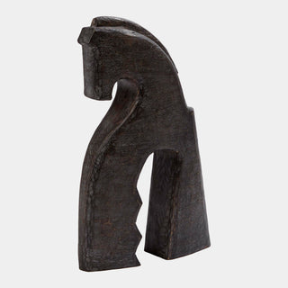 Cheval Tall Wooden Sculpture in mango wood