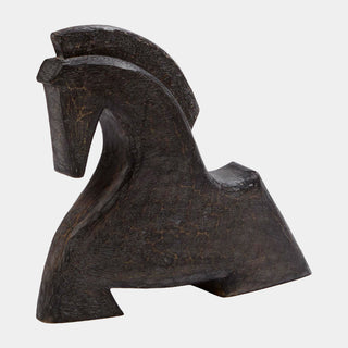 Cheval Short Wooden Sculpture in mango wood
