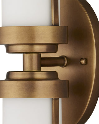 Bowland Brass Bath Wall Sconce, alternate view 2