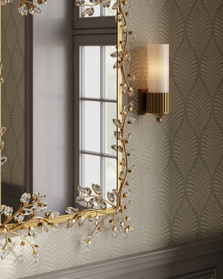 Forget-Me-Not Gold Rectangular Mirror, alternate view 10