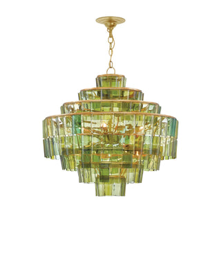Sommelier Green Chandelier, alternate view 3