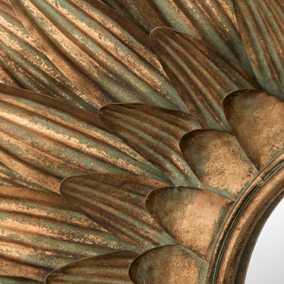 Plumed Mirror, Small, texture detail