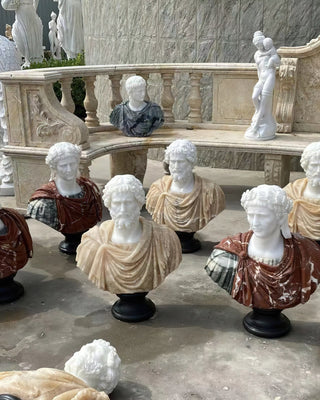 Thanos Marble Bust Sculpture, alternate view 7