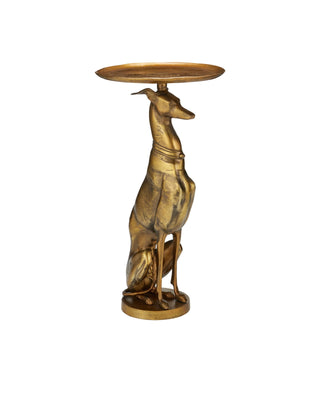 Ballyregan Brass Accent Table in cast aluminum