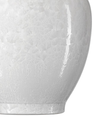 Crystalline Small White Vase, alternate view 3