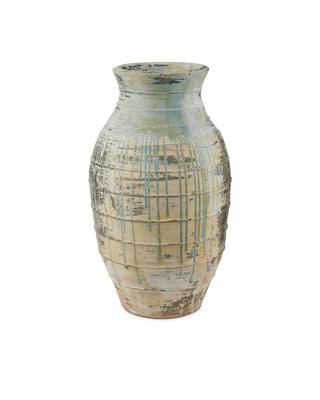 Ragusa Large Antique Blue Drip Urn, alternate view 6