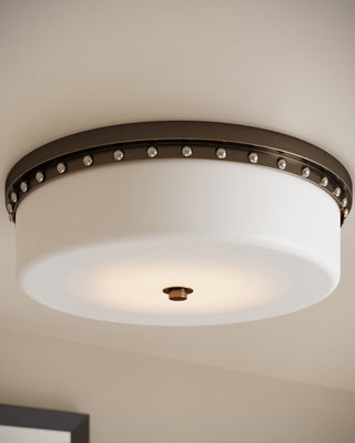 Barnabe Brass Flush Mount, alternate view 6