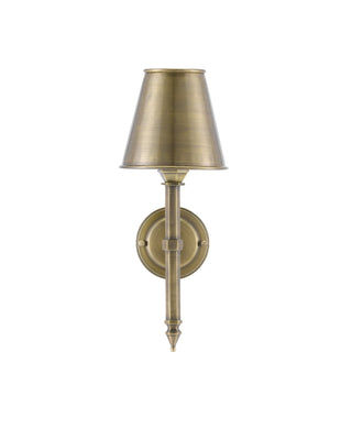 Wollaton Brass Wall Sconce, alternate view 3