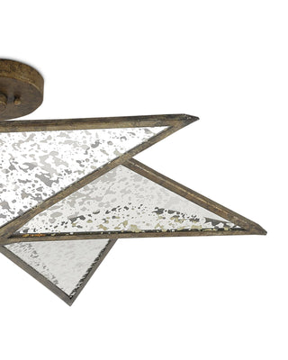 Stargazer Bronze Semi-Flush Mount, alternate view 2