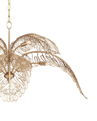 Taormina Brass Chandelier, alternate view 4