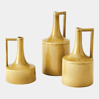 Garden Bottle, Ochre, Small, styled in a room