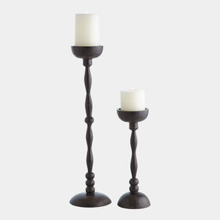 Achille Candle Holder, styled in a room