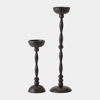 Achille Candle Holder, styled in a room