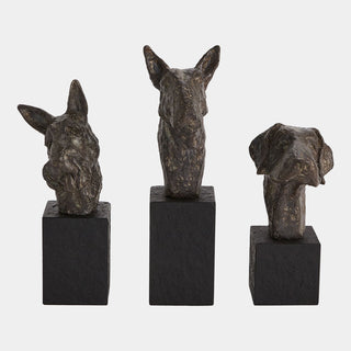 Labrador Retriever Sculpture, styled in a room