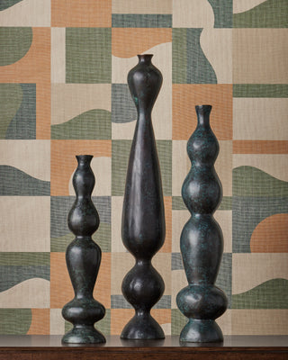 Luganzo Medium Bronze Vase, alternate view 5