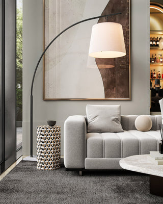 Cloister Large Bronze Floor Lamp, alternate view 7